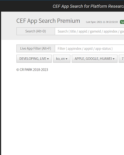 CEF App Search Premium
